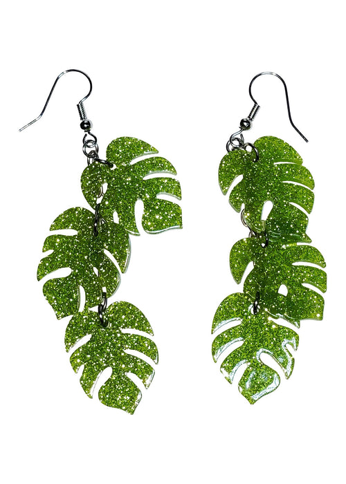 Retro Palm Earrings