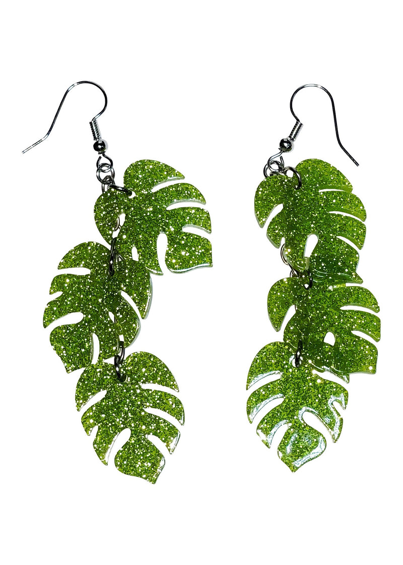 Retro Palm Earrings