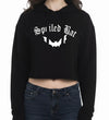 Spoiled Bat Cropped Pullover Hoodie