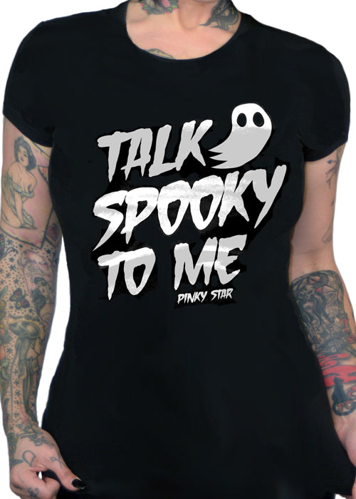 Talk Spooky To Me Tee