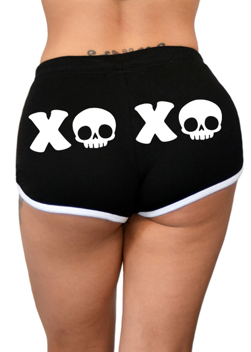 XOXO Skulls Shorts