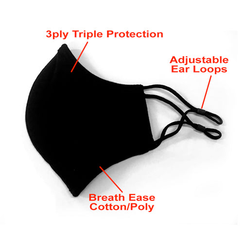 Black Face Mask