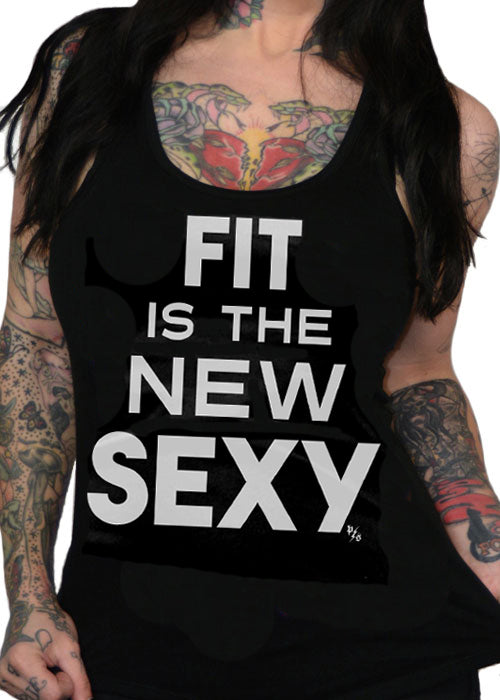 fit is the new sexy - pinky star