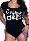 gorgeous chaos bodysuit - pinky star