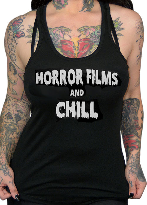 horror films and chill - pinky star