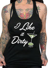 I Like It Dirty Racerback Tank Top