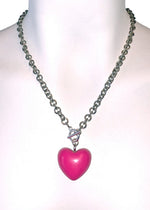 Mini Chained Heart Necklace