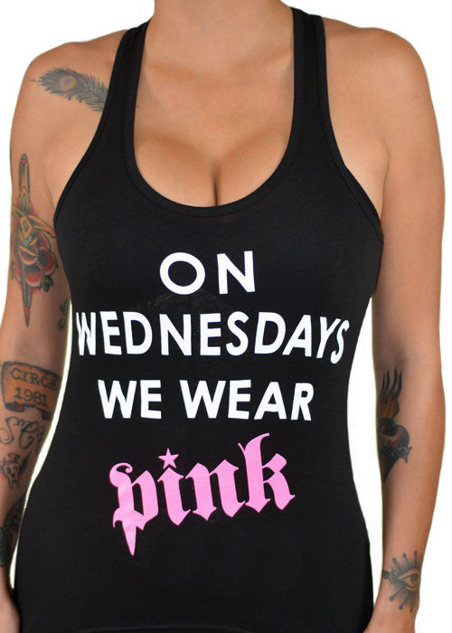 On Wednesdays We Wear Pink Tank Top