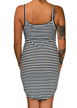 Anchor Spaghetti Strap Tank Dress