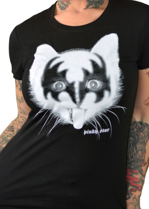 Rock N Roll Kitty Tee