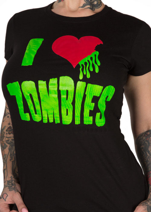 I Love Zombies Tee