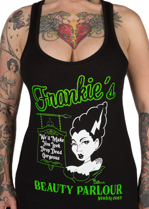 Frankie's Beauty Parlour Racerback Tank Top