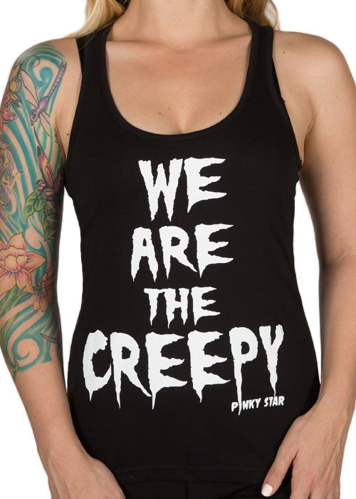 We Are The Creepy Racerback Tank Top