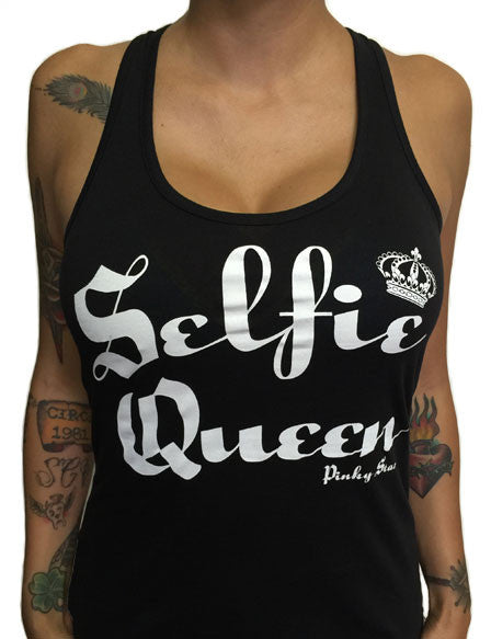 Selfie Queen Racerback Tank Top