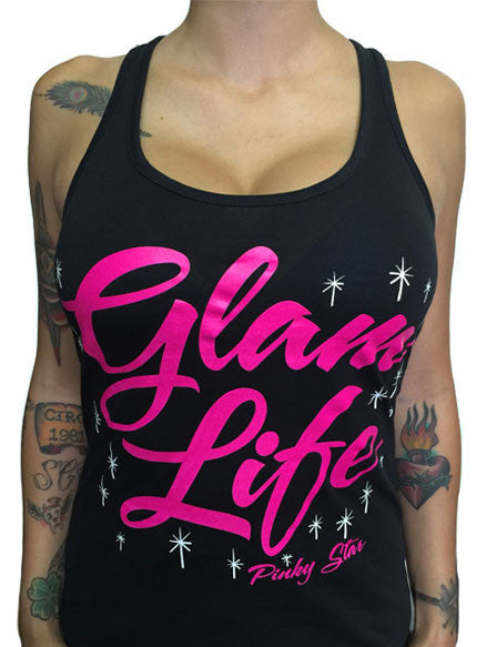 Glam Life Racerback Tank Top