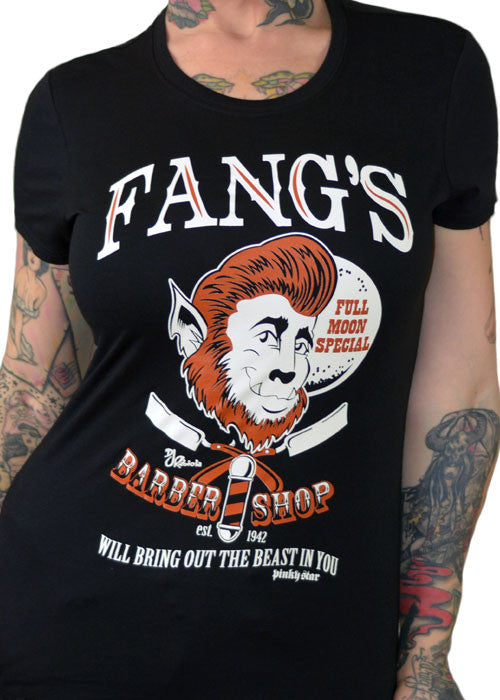 Fang's Barber Shop Tee