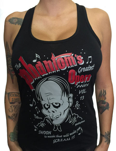 Phantom's Greatest Hits Racerback Tank Top