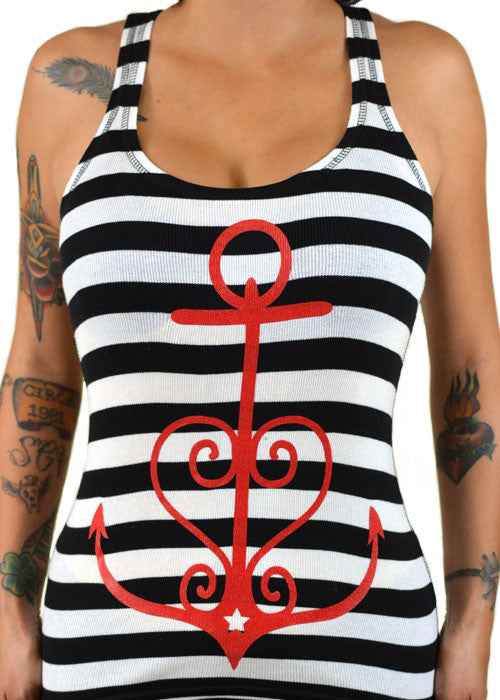 Anchor Heart Tank Top