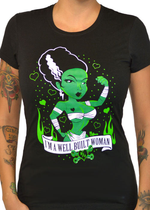 I'm A Well Built Woman Tee