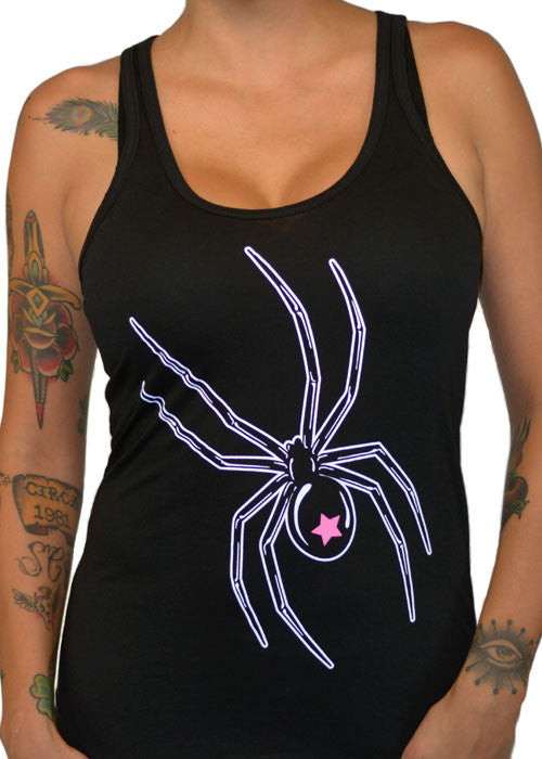 Black Widow Tank Top