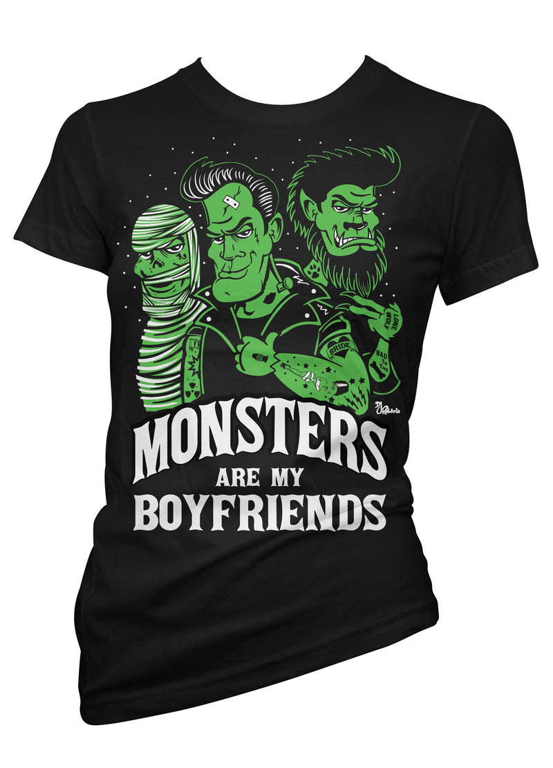 Monsters Are My Boyfriends Tee