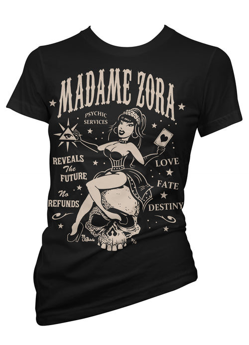 Madame Zora the fortune teller