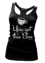 You Got This Boo Coffee Tank - Pink Star