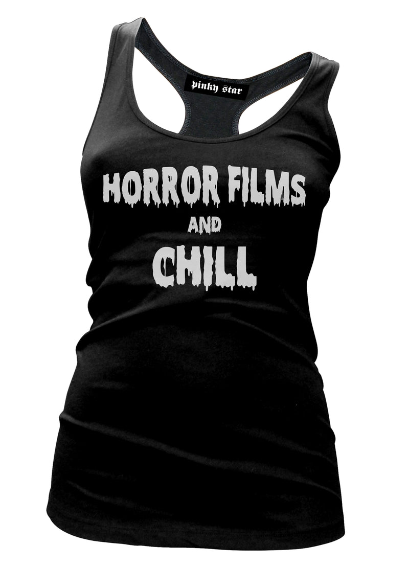horror films and chill - pinky star