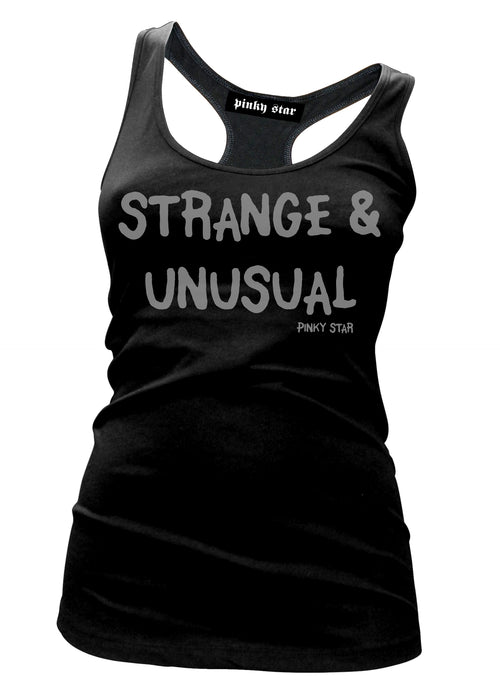 Strange And Unusual Racerback Tank Top