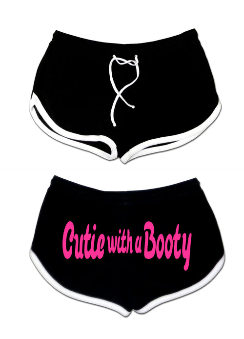 cutie with a booty shorts - pinky star