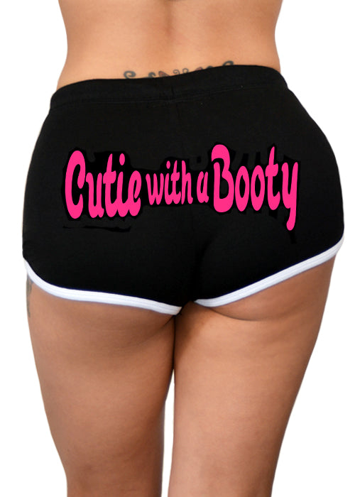 Cutie With a booty shorts - pinky star