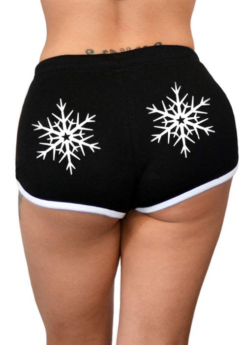 Starflakes Black Shorts