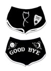 mystic good bye shorts - pinky star