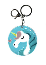 Unicorn Purse and Key Pendant